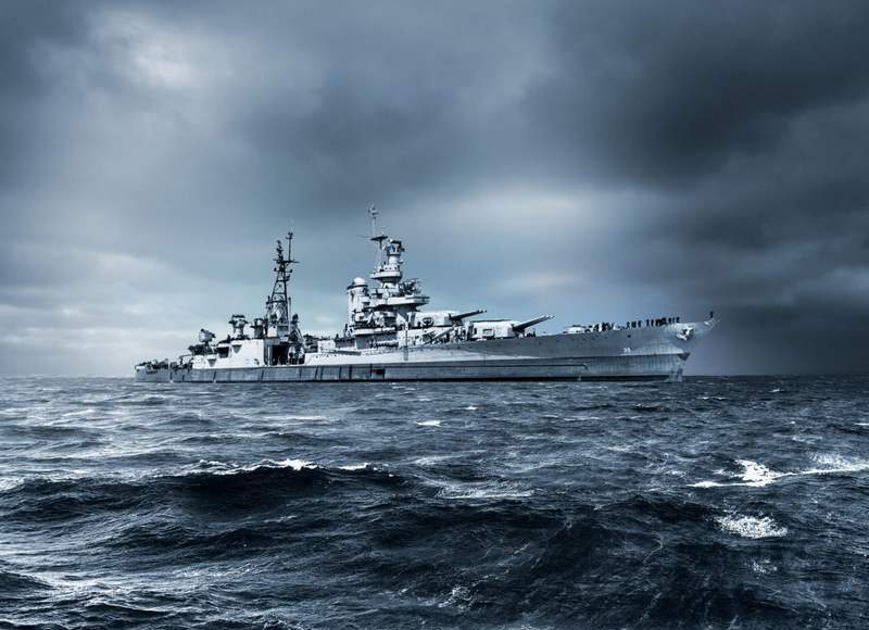 les dents de la mer racontent l'USS Indianapolis